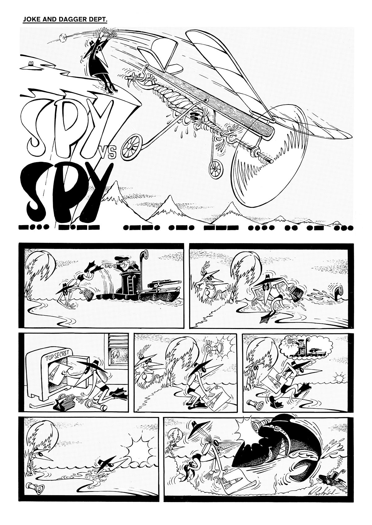 Twisted flier/submarine shark switch – Antonio Prohias