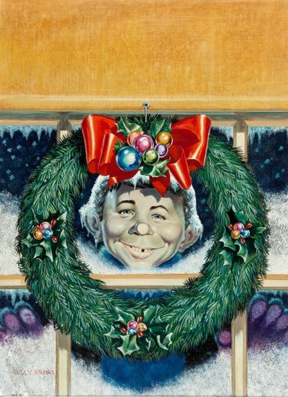 Alfred E. Neuman gets a gift - Kelly Freas