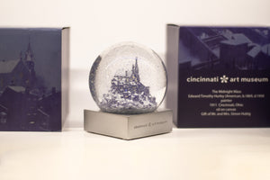 The  Midnight Mass Snow Globe exclusively created for the Cincinnati Art Museum