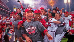 Reds Clinch Central (Unframed)