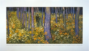 Undergrowth with Two Figures Poster