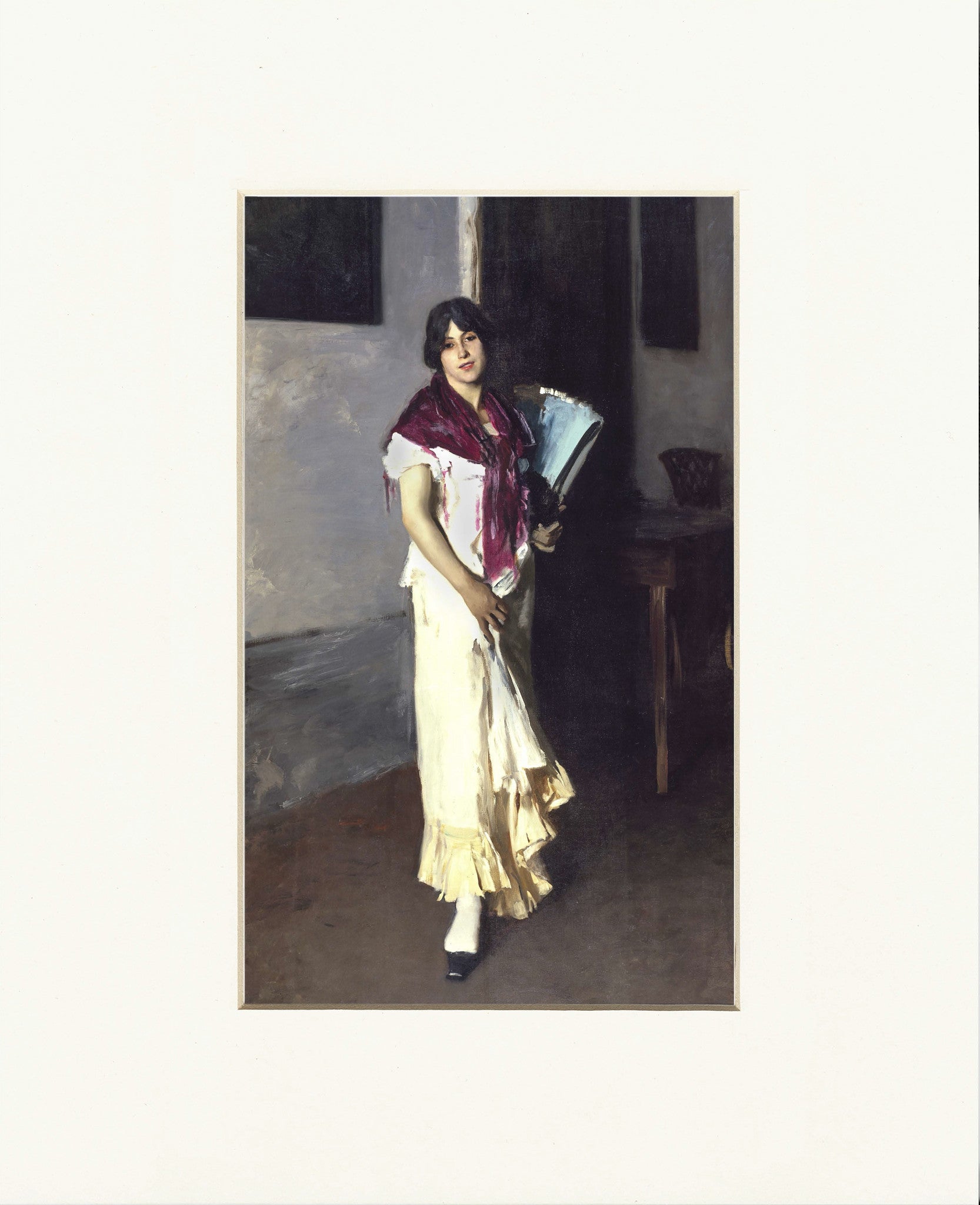 A Venetian Woman 11" x 14"  Matted Print