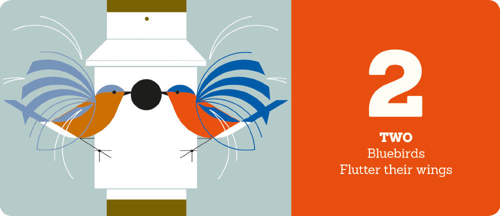 Charley Harper's Count the Birds Board book