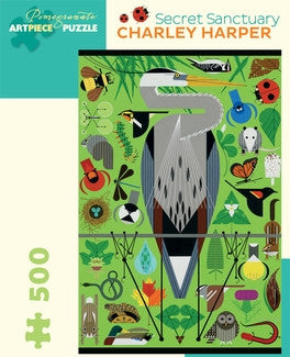 Charley Harper: Secret Sanctuary 500 piece puzzle