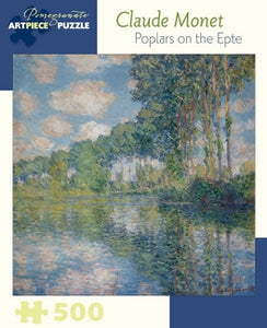 Claude Monet: Poplars on the Epte 500-piece Jigsaw Puzzle