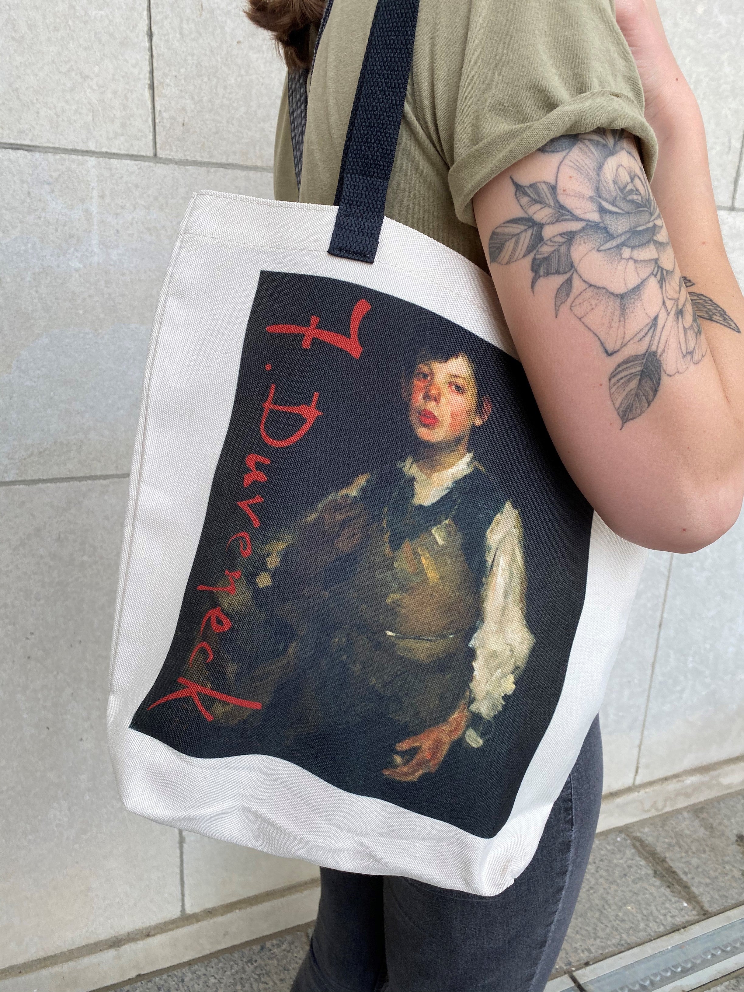 The Whistling Boy Tote Bag Cincinnati Art Museum