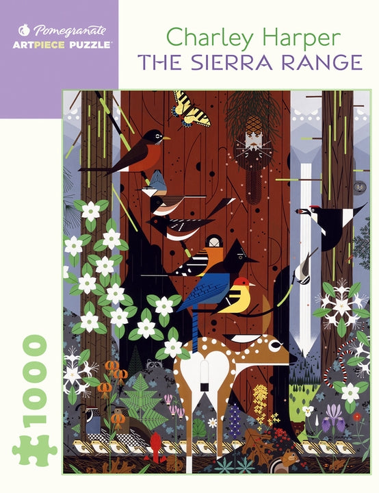 Charley Harper: The Sierra Range 1,000-piece Jigsaw Puzzle