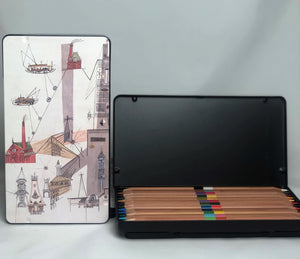 Saul Steinberg Colored Pencil Set