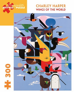 Charley Harper Wings of the World 300 Piece Jigsaw Puzzle